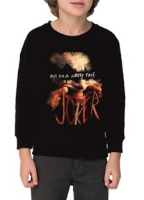 Детска ватирана блуза с дълъг ръкав JOKER - PUT ON A HAPPY FACE